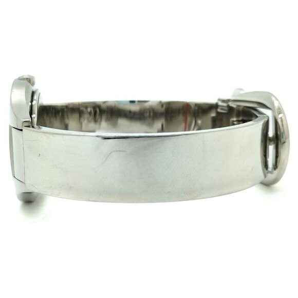 Gucci Watch 6700L  Black X Silver Bangle Watch - Picture 8 of 9